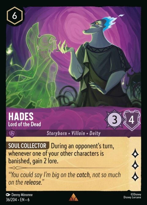 Hades - Lord of the Dead - 6 #36 - Foil