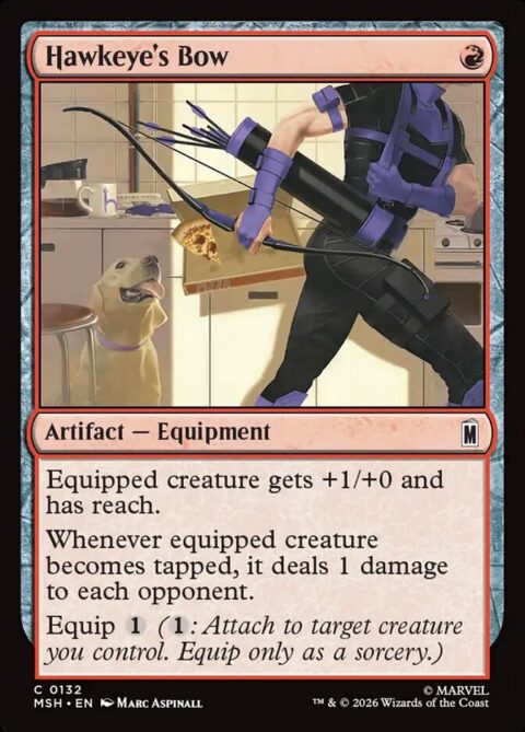 Hawkeye's Bow - MSH #132 - Foil