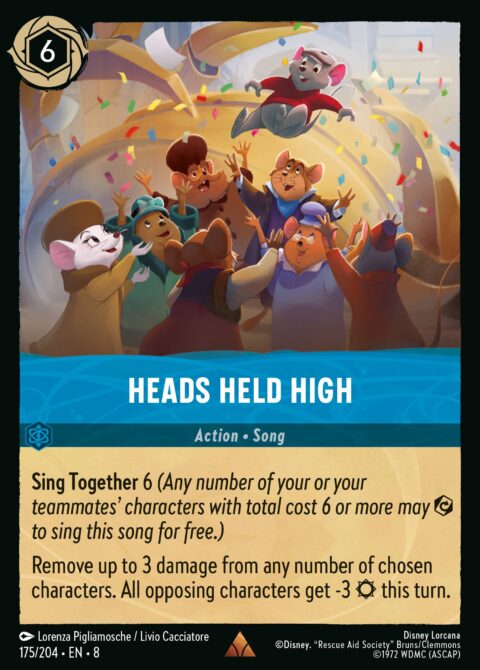 Heads Held High - 8 #175 - Foil