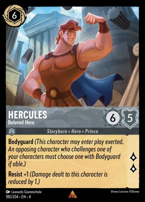 Hercules - Beloved Hero - 4 #180 - Normal