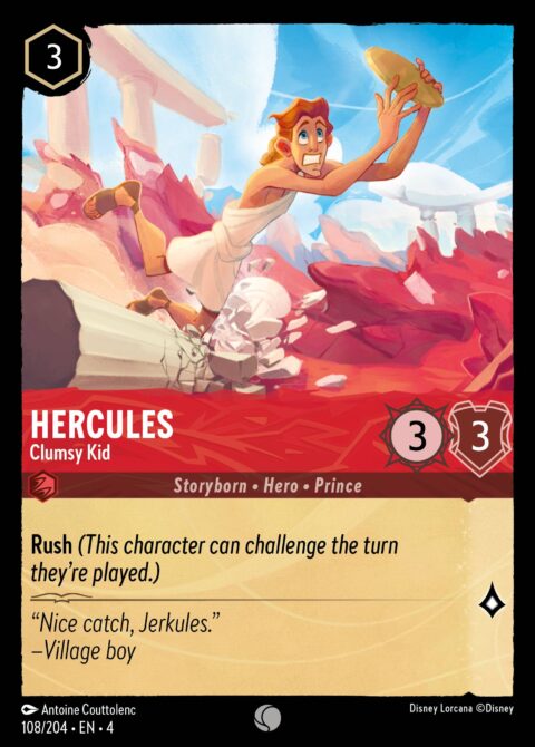 Hercules - Clumsy Kid - 4 #108 - Normal