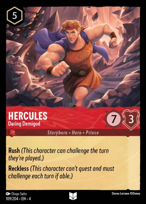 Hercules - Daring Demigod - 4 #109 - Normal
