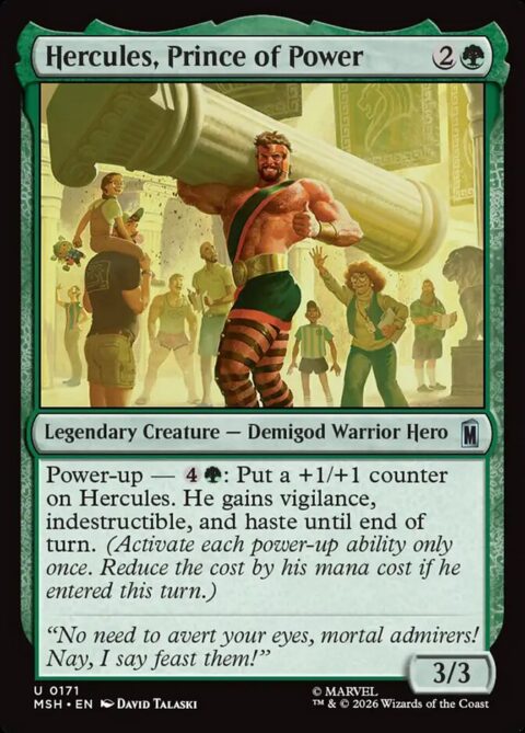 Hercules, Prince of Power - MSH #171 - Foil