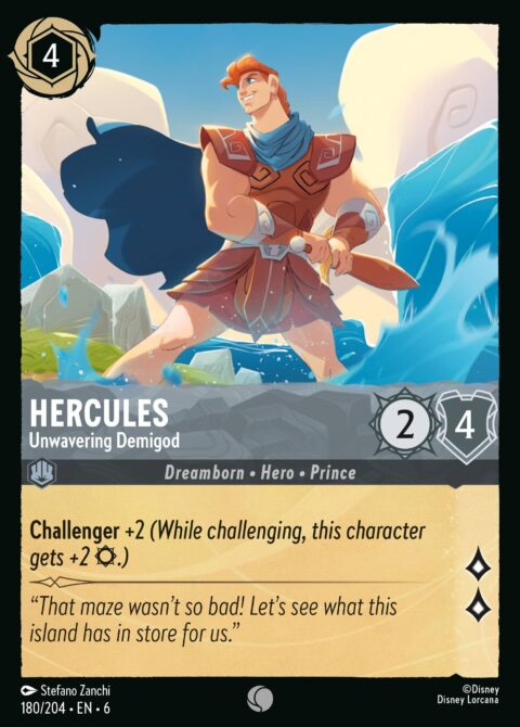 Hercules - Unwavering Demigod - 6 #180 - Normal