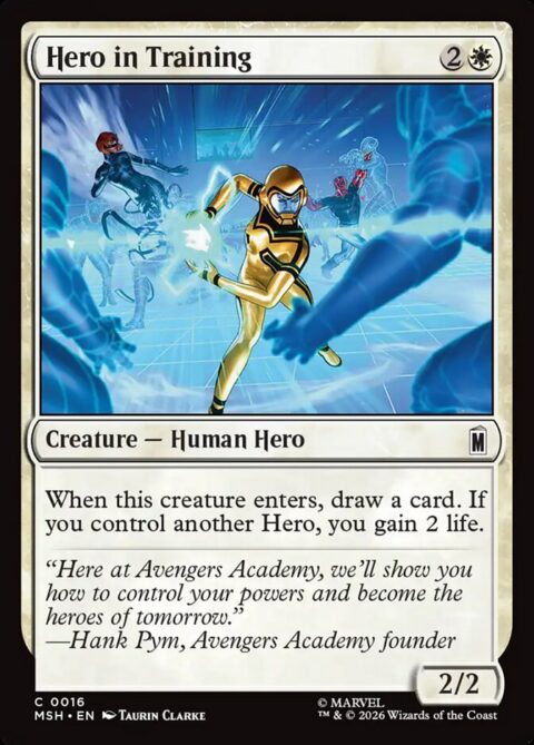 Hero in Training - MSH #16 - Foil