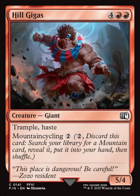 Hill Gigas - FIN #141 - Nonfoil