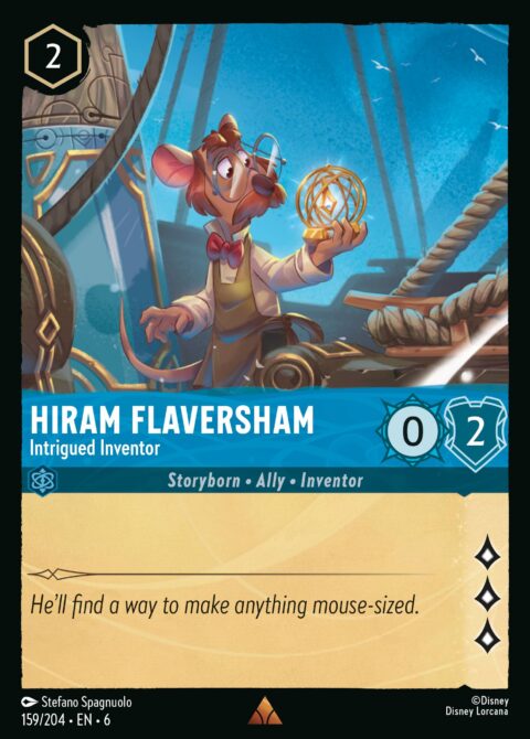 Hiram Flaversham - Intrigued Inventor - 6 #159 - Normal
