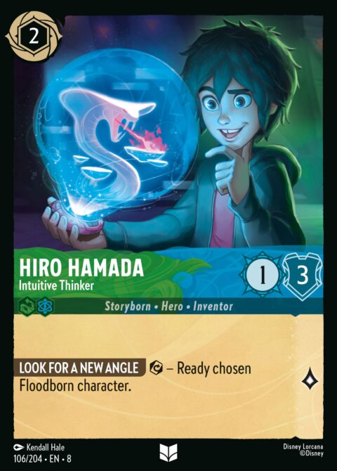 Hiro Hamada - Intuitive Thinker - 8 #106 - Foil