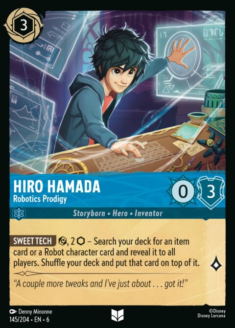 Hiro Hamada - Robotics Prodigy - 6 #145 - Normal