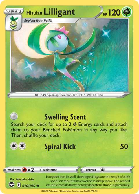 Hisuian Lilligant - SIT #10 - Normal