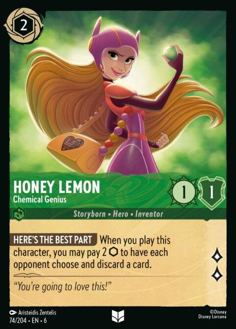 Honey Lemon - Chemical Genius - 6 #74 - Normal