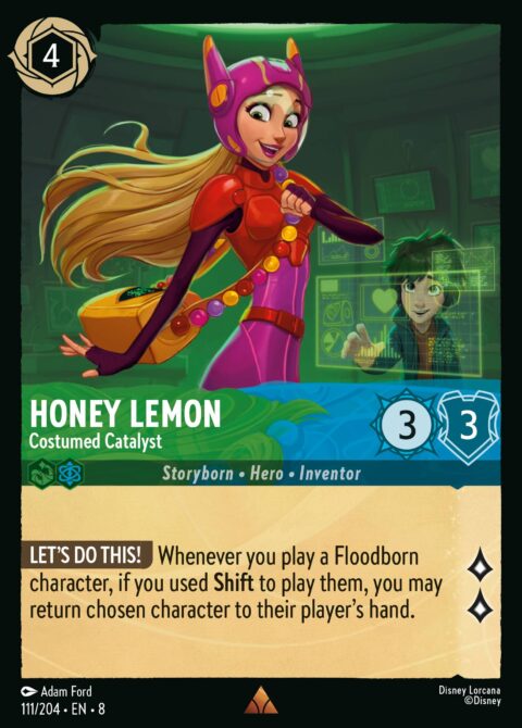 Honey Lemon - Costumed Catalyst - 8 #111 - Normal
