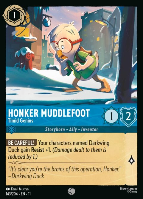 Honker Muddlefoot - Timid Genius - 11 #143 - Normal