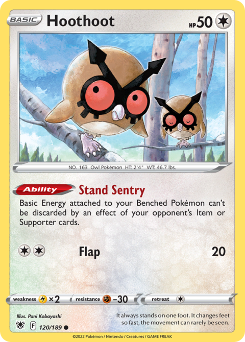 Hoothoot - ASR #120 - Normal