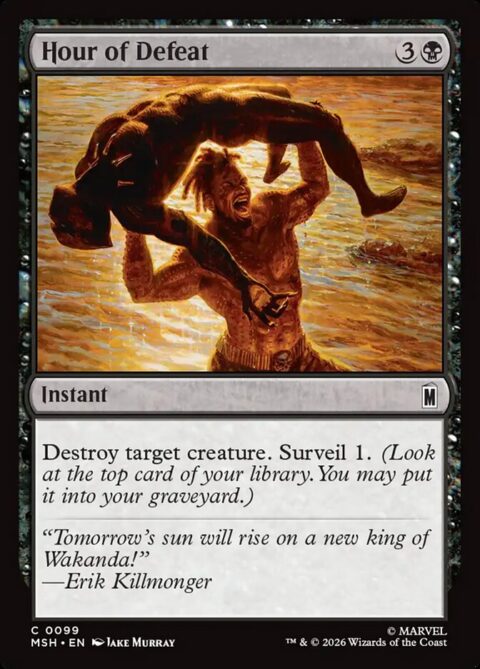 Hour of Defeat - MSH #99 - Foil