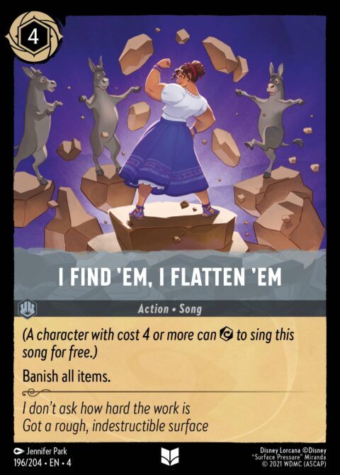 I Find ’Em, I Flatten ’Em - 4 #196 - Normal