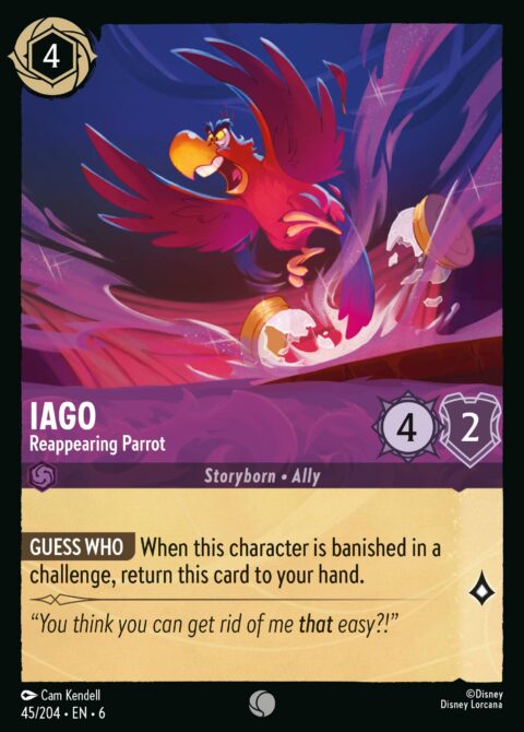 Iago - Reappearing Parrot - 6 #45 - Normal