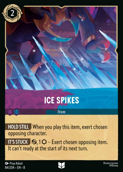 Ice Spikes - 8 #84 - Foil