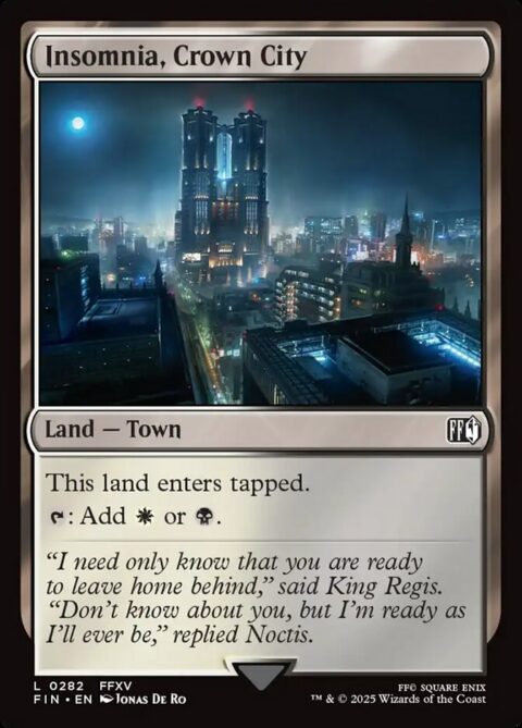Insomnia, Crown City - FIN #282 - Foil