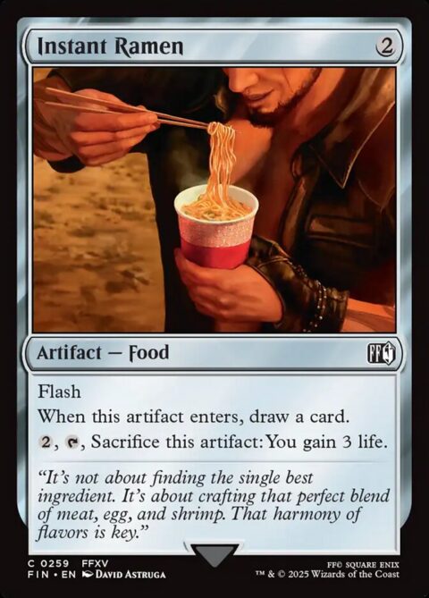 Instant Ramen - FIN #259 - Foil