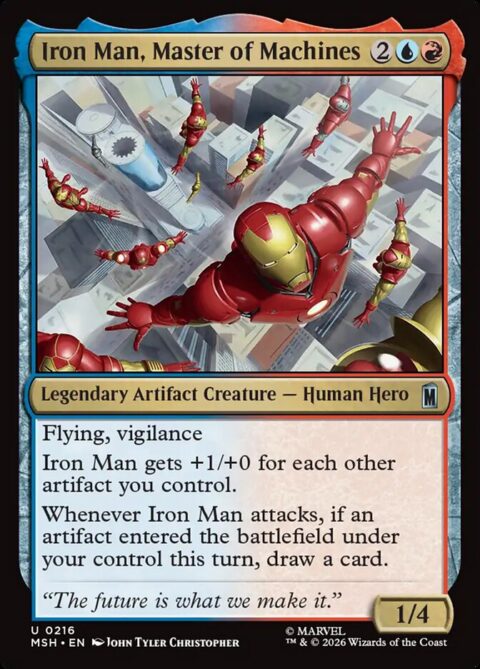Iron Man, Master of Machines - MSH #216 - Foil