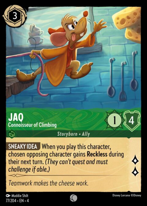 Jaq - Connoisseur of Climbing - 4 #77 - Foil