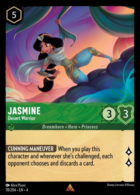 Jasmine - Desert Warrior - 4 #78 - Foil