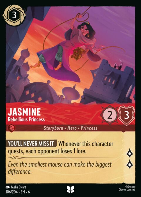 Jasmine - Rebellious Princess - 6 #106 - Normal