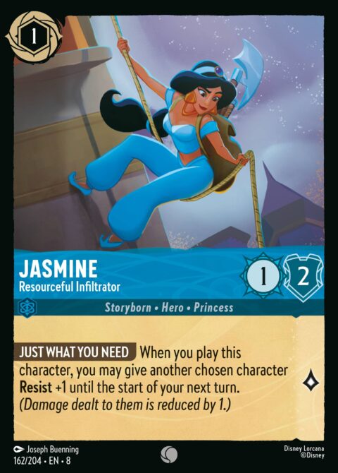 Jasmine - Resourceful Infiltrator - 8 #162 - Foil