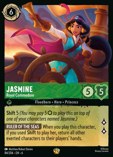 Jasmine - Royal Commodore - 6 #84 - Foil