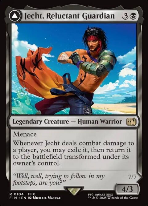 Jecht, Reluctant Guardian // Braska's Final Aeon - FIN #104 - Foil