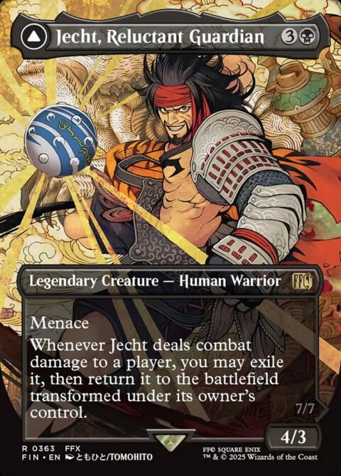 Jecht, Reluctant Guardian // Braska's Final Aeon - FIN #363 - Foil