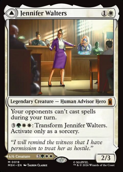 Jennifer Walters // The Sensational She-Hulk - MSH #18 - Foil