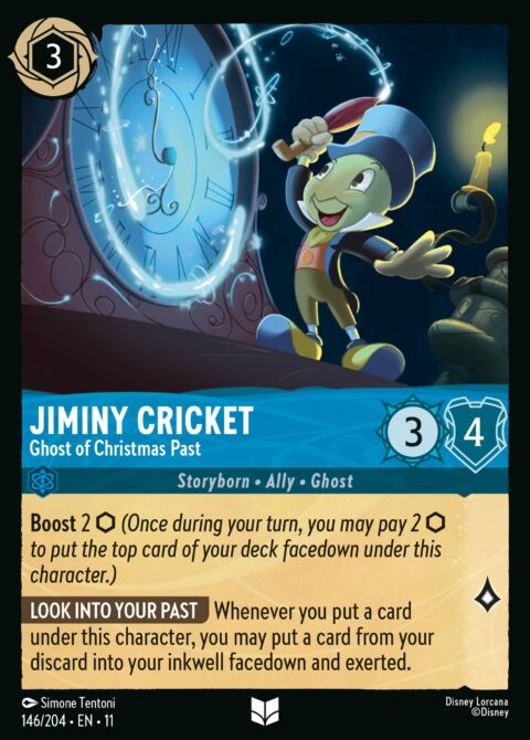 Jiminy Cricket - Ghost of Christmas Past - 11 #146 - Foil