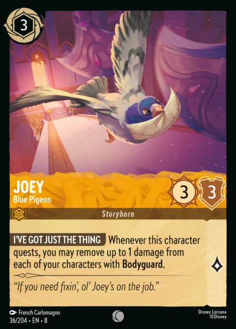 Joey - Blue Pigeon - 8 #36 - Foil