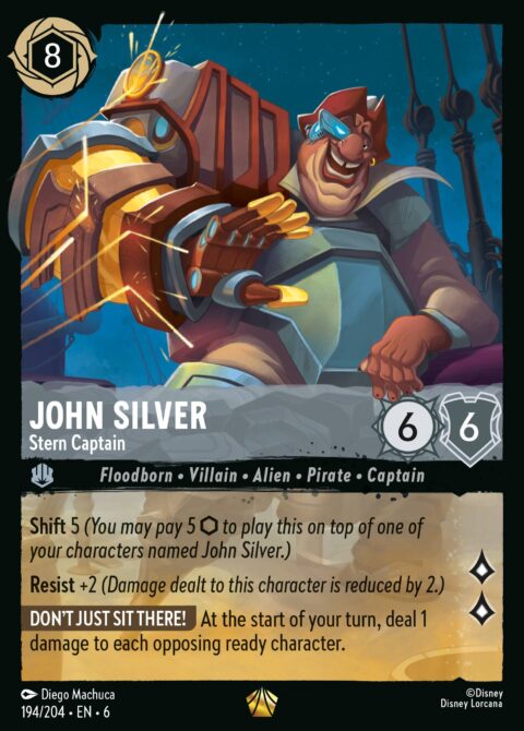John Silver - Stern Captain - 6 #194 - Normal