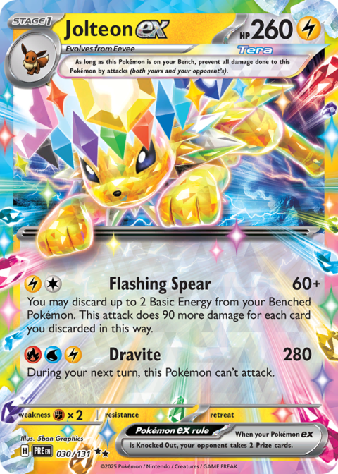 Jolteon ex - PRE #30
