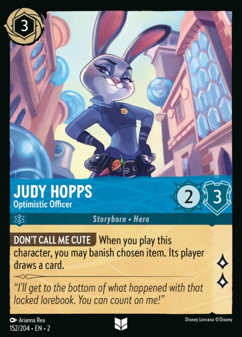 Judy Hopps - Optimistic Officer - 2 #152 - Normal