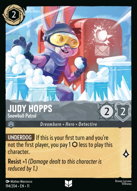 Judy Hopps - Snowball Patrol - 11 #194 - Normal