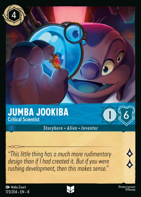 Jumba Jookiba - Critical Scientist - 8 #173 - Normal