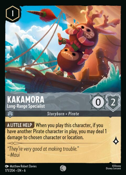 Kakamora - Long-Range Specialist - 6 #171 - Normal