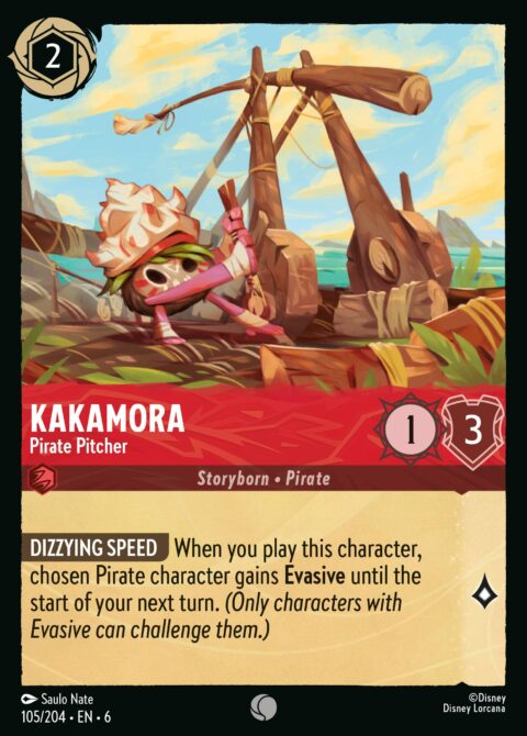 Kakamora - Pirate Pitcher - 6 #105 - Normal