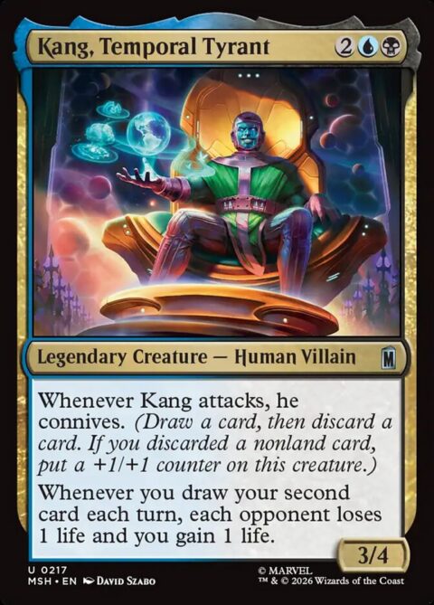 Kang, Temporal Tyrant - MSH #217 - Foil