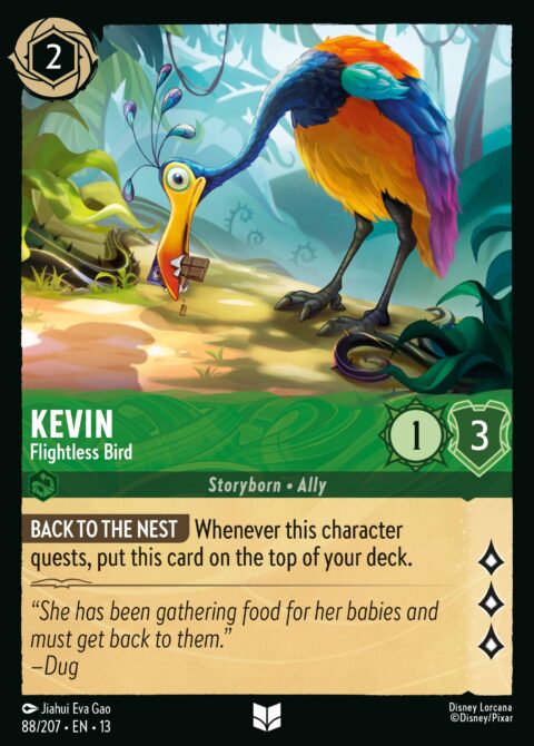 Kevin - Flightless Bird - 13 #88 - Foil