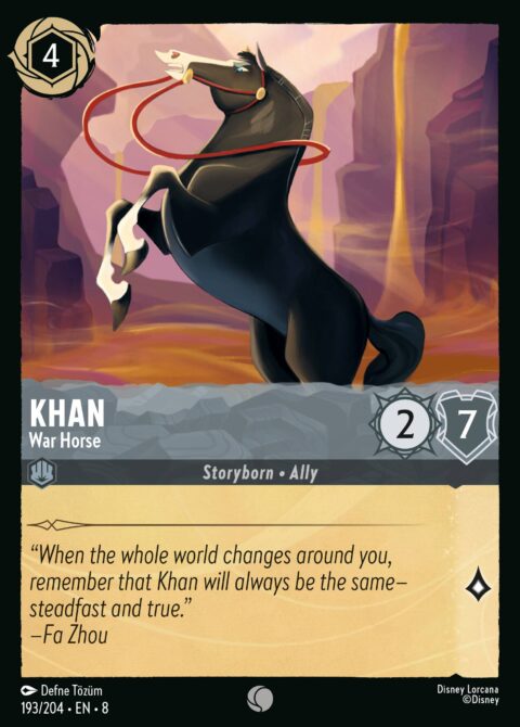 Khan - War Horse - 8 #193 - Foil