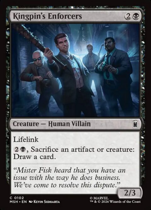 Kingpin's Enforcers - MSH #102 - Foil
