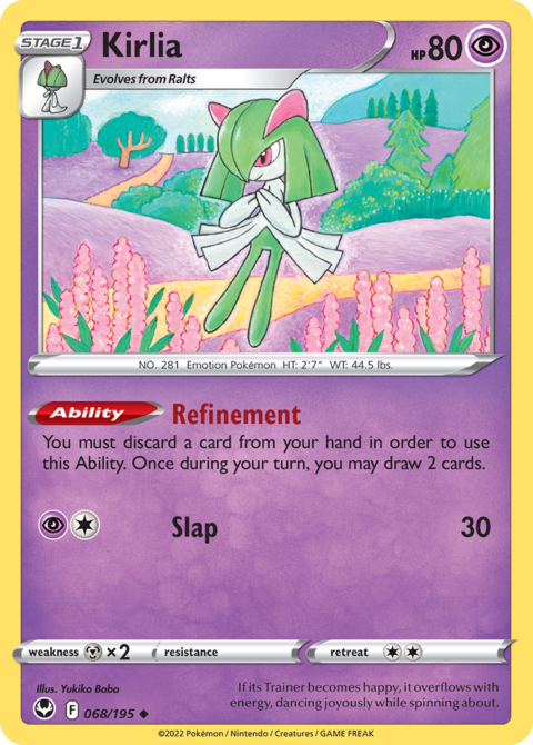 Kirlia - SIT #68 - Normal