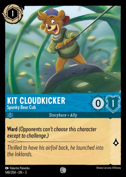 Kit Cloudkicker - Spunky Bear Cub - 3 #148 - Normal