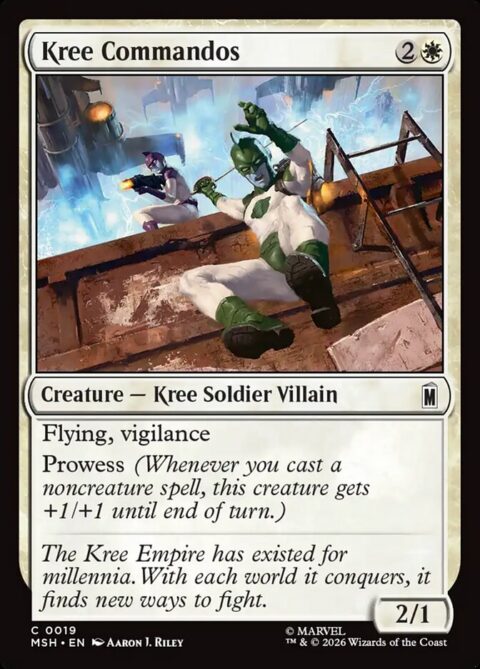 Kree Commandos - MSH #19 - Nonfoil