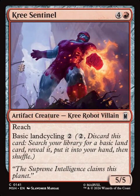 Kree Sentinel - MSH #141 - Foil